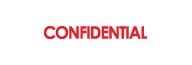 Self-Inking Stock Stamp - CONFIDENTIAL